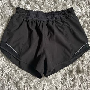 Black athletic shorts